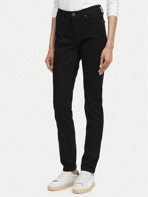 Guess Jeans Jeansy W5YA92 D6311 Czarny Skinny Fit