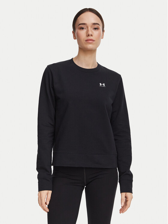 Under Armour Bluza UA Sport Terry 6011016 Czarny Regular Fit