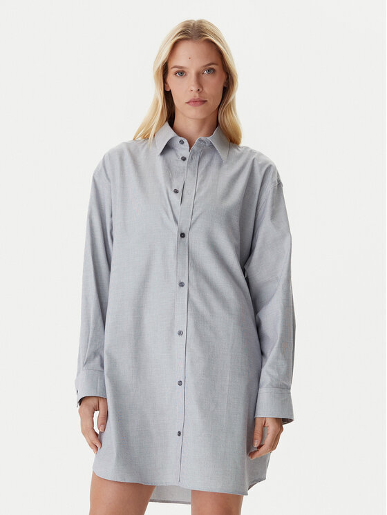 G-Star Raw Sukienka koszulowa D26979-C290 Niebieski Oversize