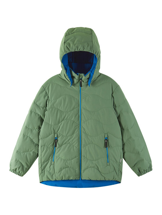 Reima Kurtka puchowa Fossila 5100058B Zielony Regular Fit