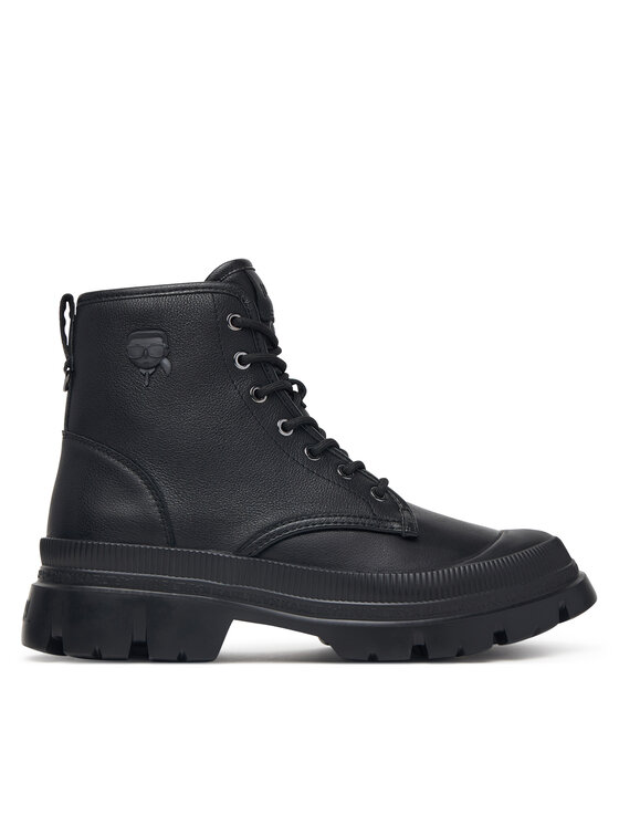 KARL LAGERFELD Trzewiki Trekka KL25252L Czarny