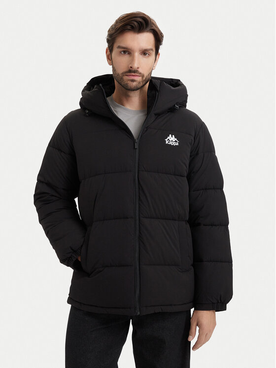 Kappa Kurtka zimowa 36226TW Czarny Comfort Fit