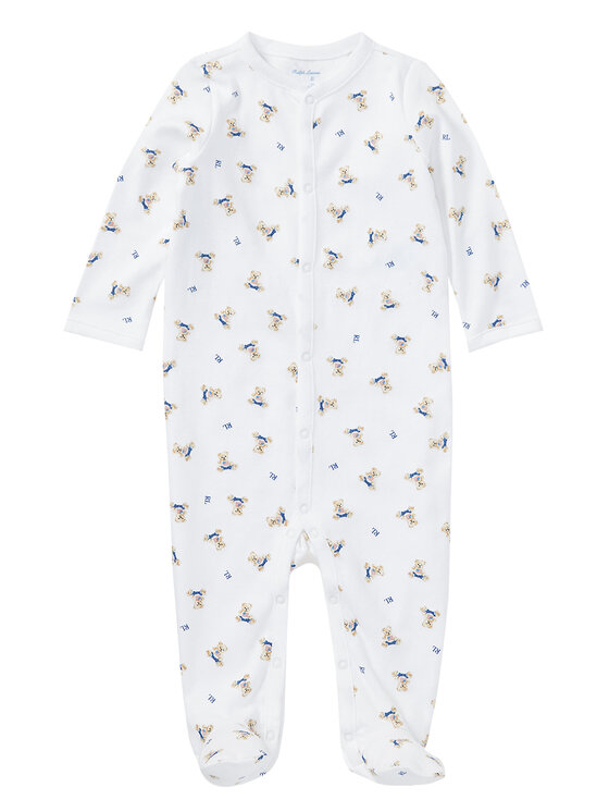 Polo Ralph Lauren Śpiochy 320682715001 Biały Regular Fit