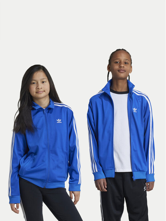 adidas Bluza Firebird IY9799 Niebieski Regular Fit