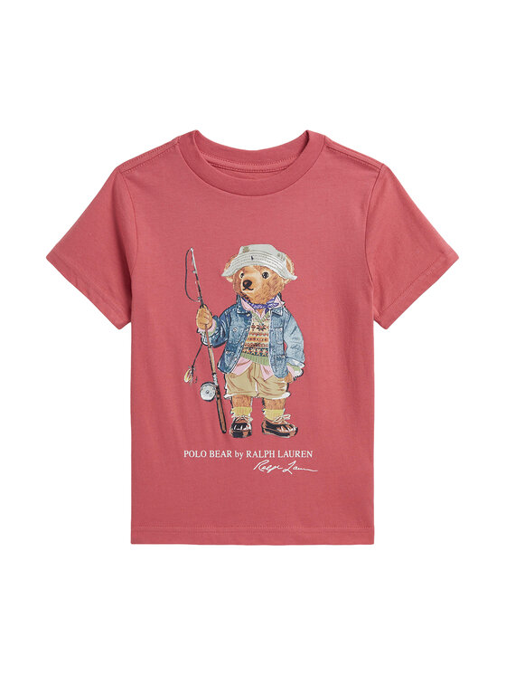 Polo Ralph Lauren T-Shirt 322B18890002 Czerwony jasny Regular Fit