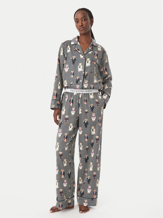 Polo Ralph Lauren Piżama 4P0704 Zielony Relaxed Fit