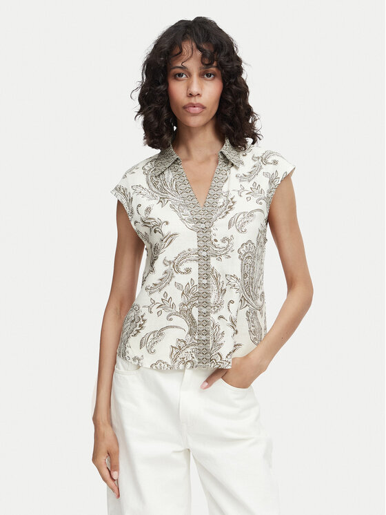 ONLY Koszula Misa Leya 15373649 Kremowy Regular Fit