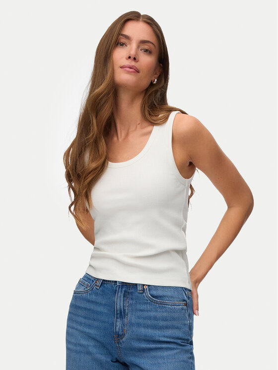 Vero Moda Top Chole 10344951 Biały Regular Fit