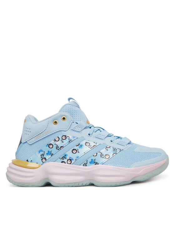 adidas Buty halowe Disney Princess Court Stabil Indoor Shoes KJ0656 Niebieski