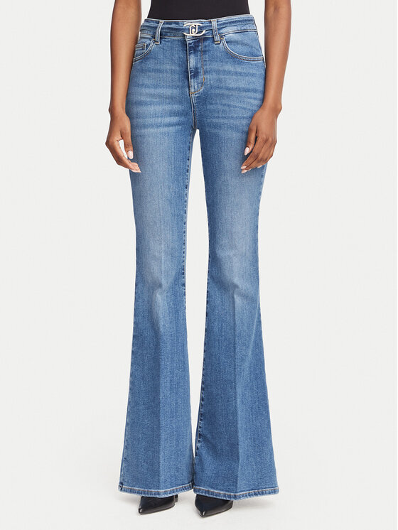 Liu Jo Jeansy Tall UF6087 D0264 Niebieski Bootcut Fit