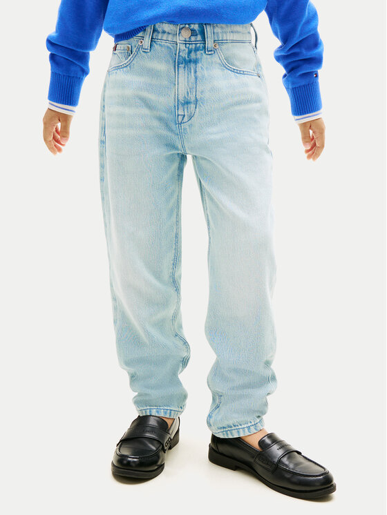 Tommy Hilfiger Jeansy KB0KB10398 Niebieski Regular Fit