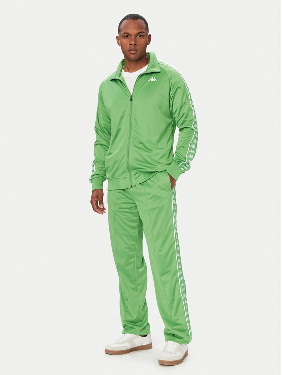 Kappa Dres 3500060 Zielony Regular Fit