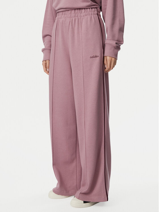 adidas Spodnie dresowe Seasonal Essentials KV6865 Różowy Regular Fit