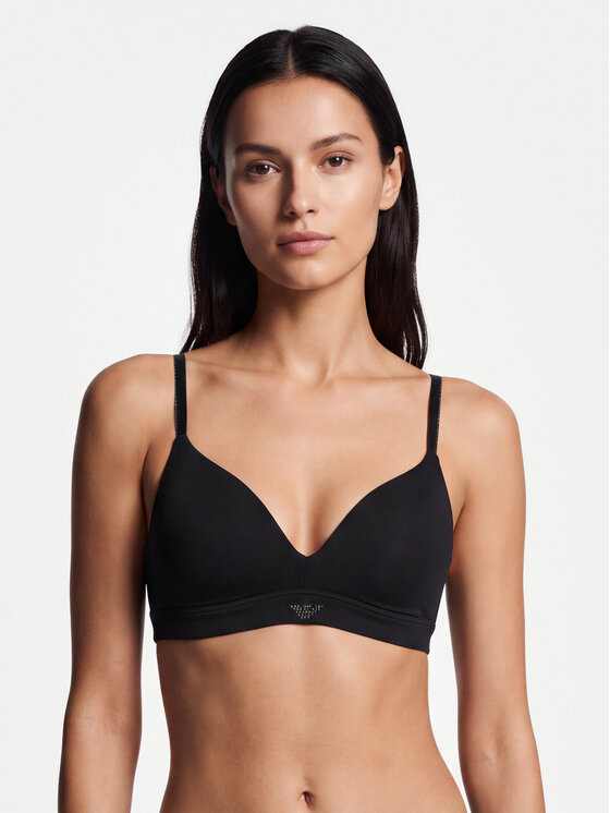 Emporio Armani Underwear Biustonosz braletka EW000442 AF25571 UC001 Czarny