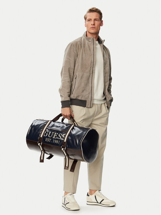 Guess Torba podróżna TMOSVI P6335 Granatowy