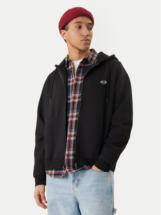 DC Shoes Bluza Dive In EDYFT03553 Czarny Regular Fit