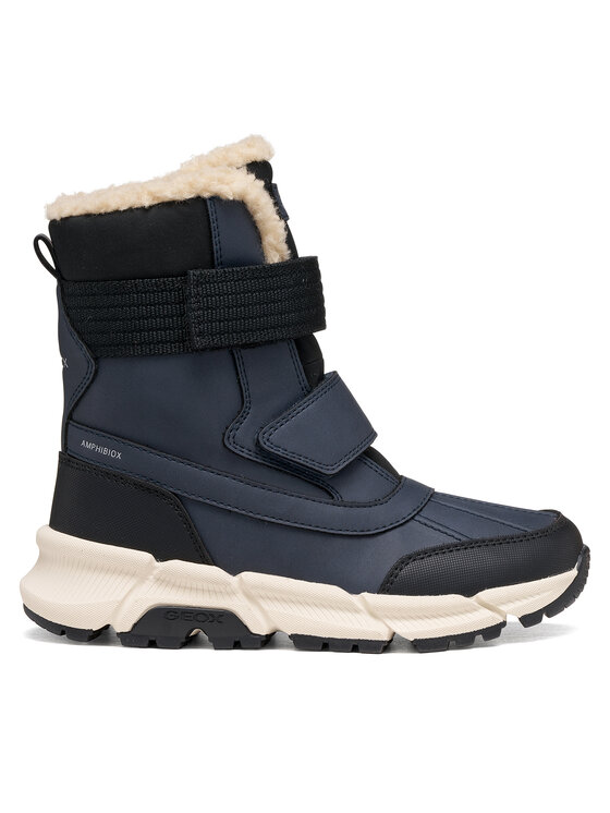 Geox Śniegowce J Flexyper Plus Boy B Abx J46LCF 0MEFU C4064 S Granatowy