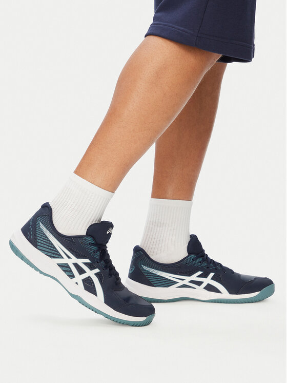 Asics Buty do tenisa Court Slide 4 1041A483 Granatowy