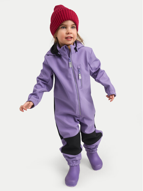 Reima Kombinezon softshell Nurmes 5100007B Fioletowy Regular Fit