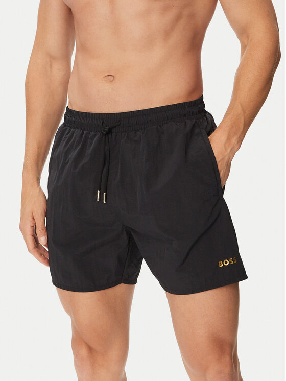 BOSS Szorty kąpielowe Ole 50484440 Czarny Regular Fit
