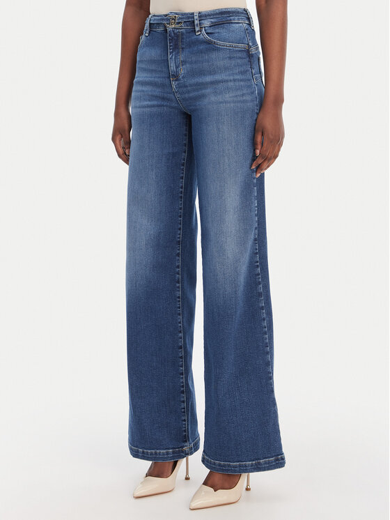 Liu Jo Jeansy UA6160 D0264 Niebieski Flare Fit