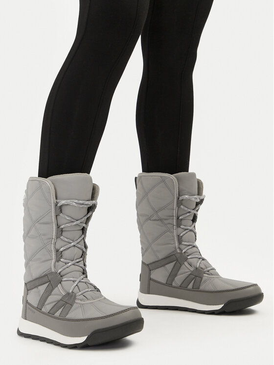 Sorel Śniegowce Whitney™II Plus Tall Lace Wp 2088261061 Szary