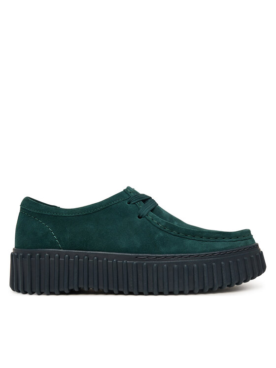 Clarks Półbuty Torhill Bee 26327769 Zielony