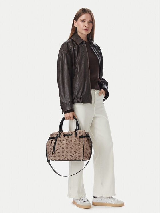 Guess Torebka Dorothy HWJP22 31060 Brązowy jasny