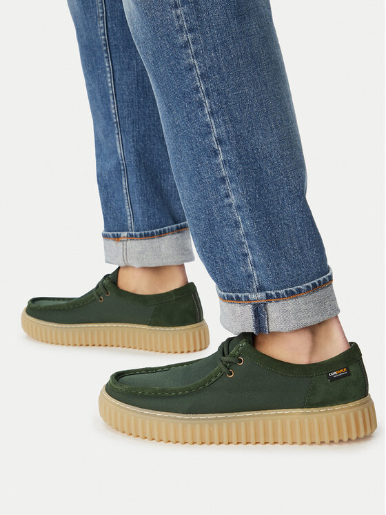 Clarks Półbuty Torhill Lo 26186160 Zielony