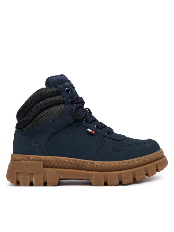 Tommy Hilfiger Trzewiki T3X5-35292-0316 M Granatowy