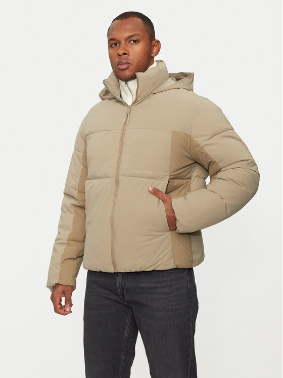 Jack & Jones Kurtka zimowa Vesterbro 12267055 Beżowy Regular Fit