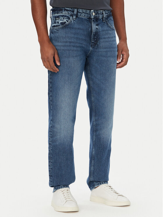 BOSS Jeansy C-Re.Maine 50569540 Granatowy Regular Fit