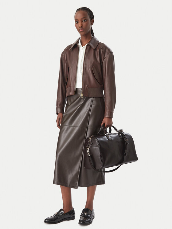Guess Torba weekendowa V6BZ05 W4592 Brązowy ciemny