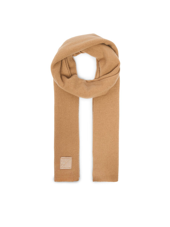 Calvin Klein Szalik Emblem LV04D8014G Beżowy