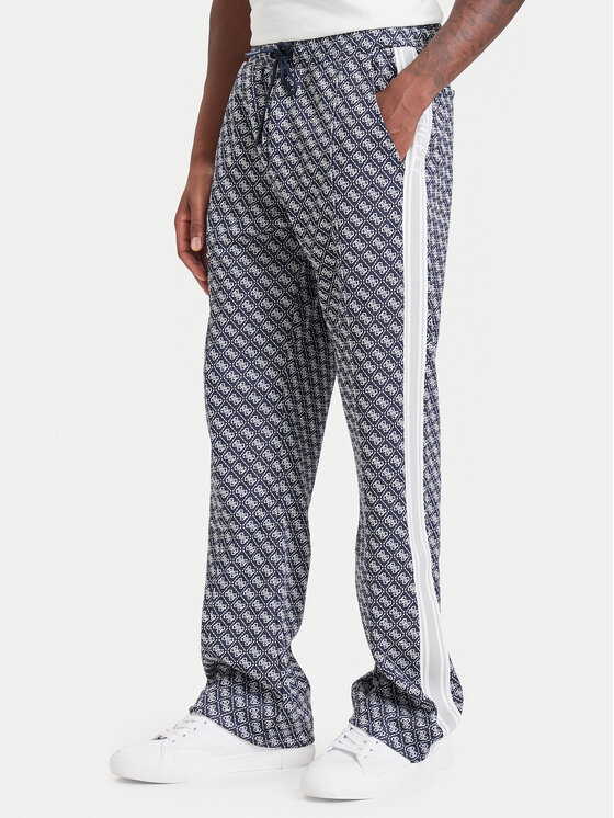 Guess Spodnie dresowe Z5BB07 K2042 Granatowy Regular Fit