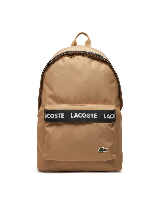 Lacoste Plecak NU4685NZ Beżowy
