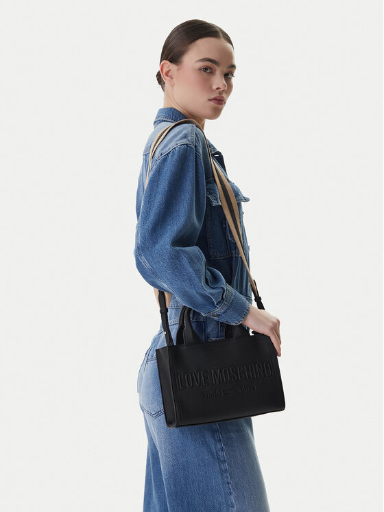 LOVE MOSCHINO Torebka JC4044PP1OLE0000 Czarny
