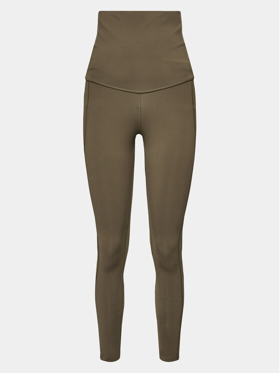 Reebok Legginsy Lux Maternity IM4064 Zielony Fitted Fit