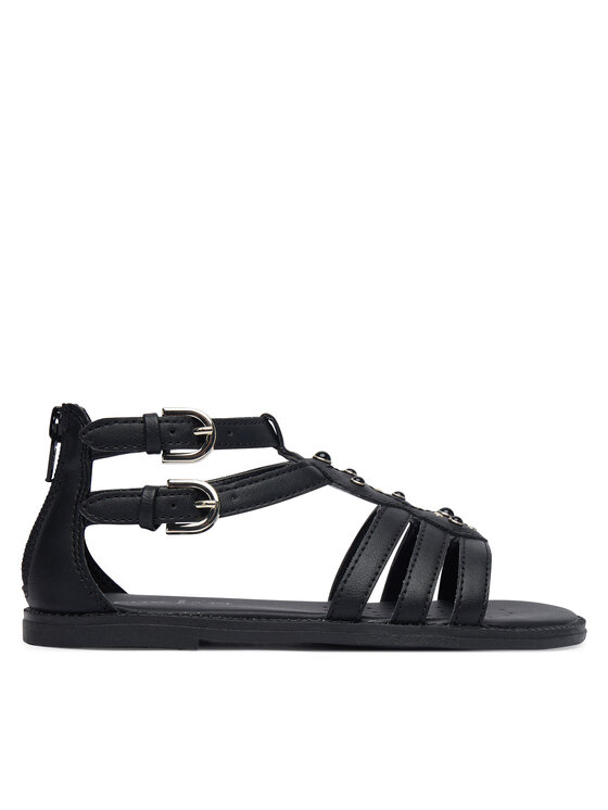 Geox Sandały Jr Sandal Karly J6535D 000BC C9258 S Czarny