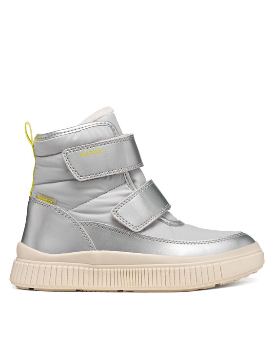 Geox Trzewiki J Laquinny Girl B Abx J661JB 0NFFU C0598 M Srebrny