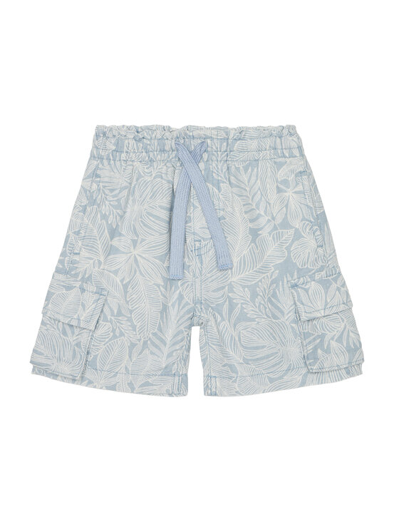 United Colors Of Benetton Szorty materiałowe 4Q89G902L Niebieski Regular Fit