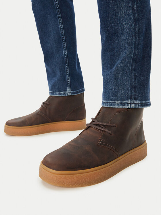 Clarks Trzewiki Boxbee Desert 26328235 Brązowy