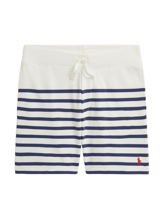 Polo Ralph Lauren Szorty sportowe 323A12301001 Écru Regular Fit