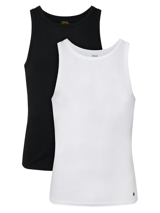 Polo Ralph Lauren Komplet tank topów 714959333002 Czarny Slim Fit