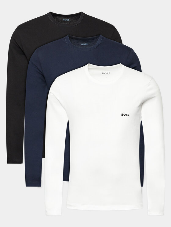BOSS Komplet longsleeve 50492321 Kolorowy Regular Fit