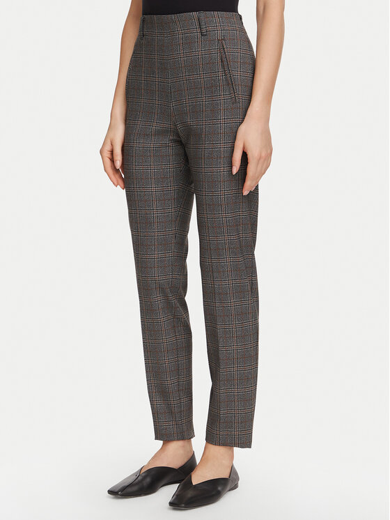 Marella Spodnie materiałowe Epoca 2623136014 Szary ciemny Regular Fit