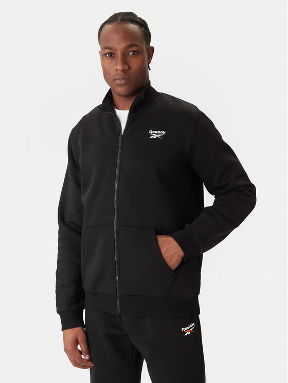 Reebok Bluza Wrenleigh Track Top RK25144CCM Czarny Regular Fit
