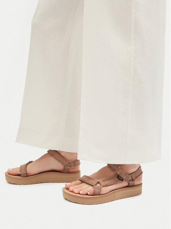 Teva Sandały Midform Universal Canvas 1127570 Brązowy