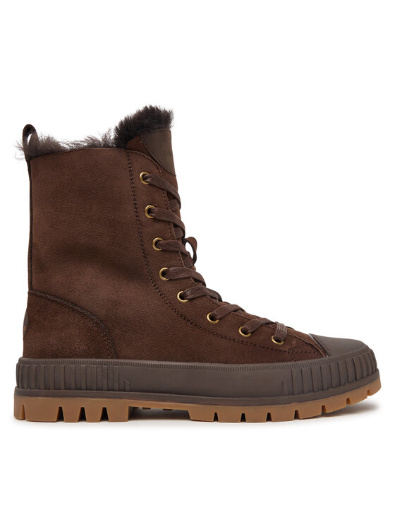 EMU Australia Trzewiki Nomad Wanderer W13388 Brązowy ciemny