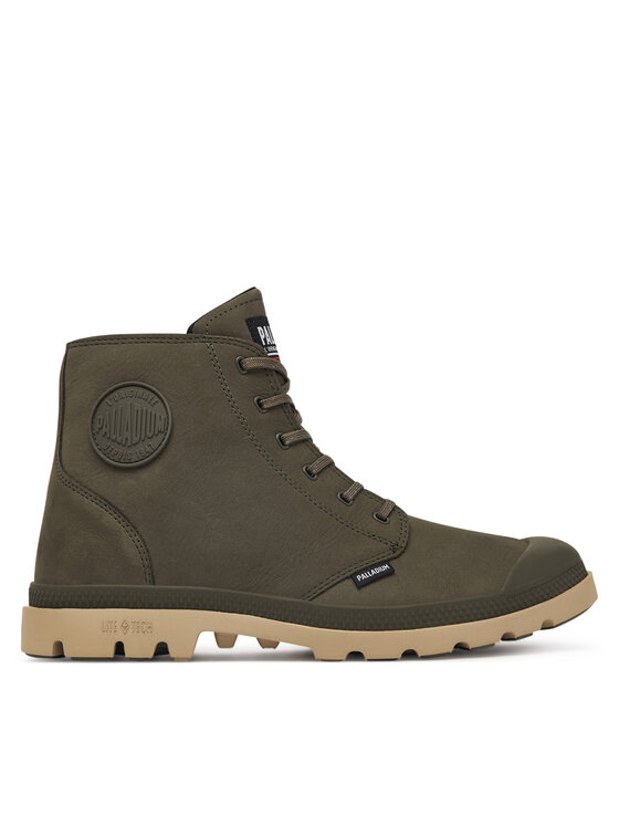 Palladium Trapery Pampa Lite+ Zip Wp+ 79577-325-M Zielony ciemny
